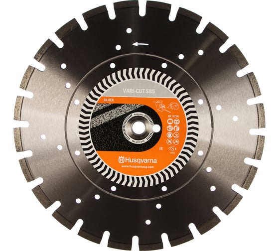 Алмазный диск 400х25.4/20.0 мм Husqvarna Construction VARI-CUT S85 5798177-30 1