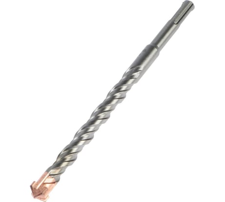 Бур по бетону крестовый наконечник двойная спираль SDS-plus 10x160 мм ТУНДРА 2771620