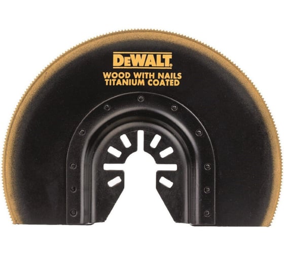 Диск пильный сегментированный для мультитула (Ti, 100 мм) DEWALT DT20711 1
