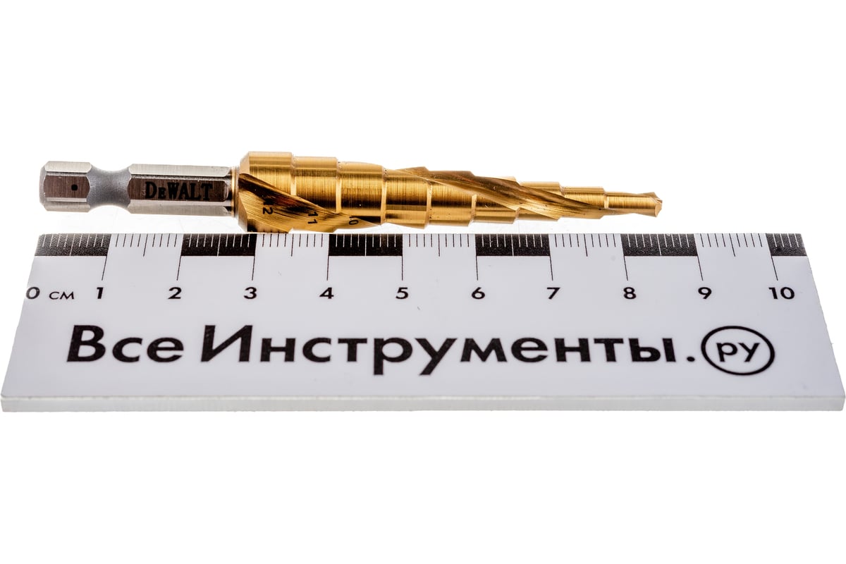 Сверло ступенчатое EXTREME IMPACT, 4-12 мм DEWALT DT5026 - выгодная ...