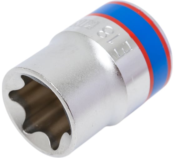 Головка торцевая TORX Е-стандарт (Е18; L=28 мм; 3/8DR) KING TONY 337518M 1