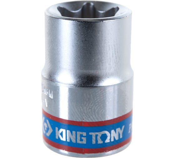 Головка торцевая TORX Е-стандарт (Е16; L=28 мм; 3/8DR) KING TONY 337516M