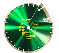 Диск алмазный по бетону 400х25,4х10 мм CHAMPION Гранит PRO Laser Granite C1607
