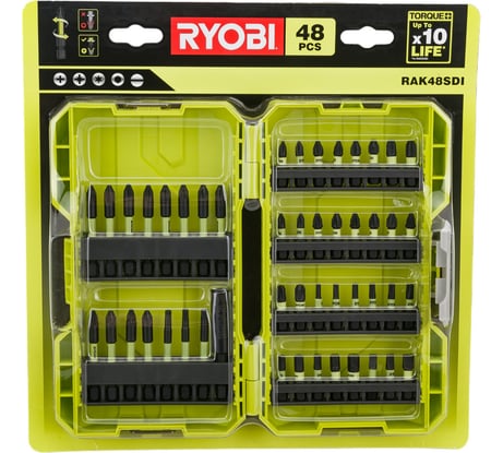 Набор ударных бит 48 шт. Ryobi RAK48SDI 5132003791