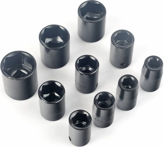 Набор ударных головок 1/2", 10,11,13,14,15,17,19,22,24,27 мм PATRIOT 830902033