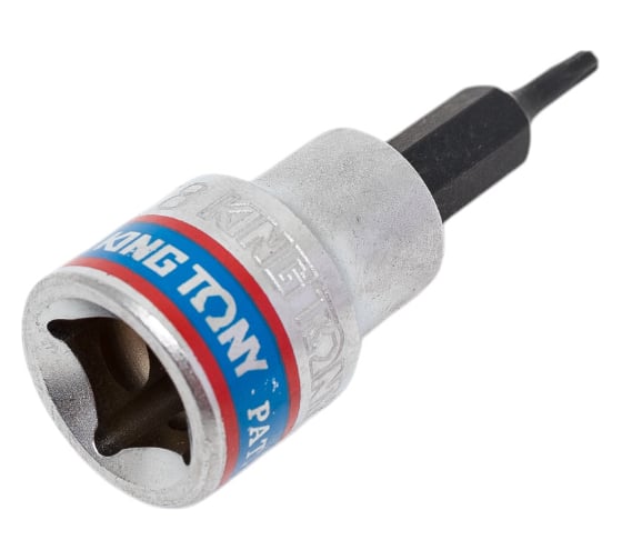 Насадка торцевая с отверстием TORX (T8; 50 мм; 3/8DR) KING TONY 302708