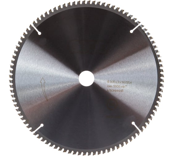 Диск пильный по алюминию 305x30/25,4, 96 зубьев EDGE by PATRIOT 810010030 1