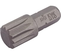 Вставка торцевая SPLINE (М10; 25 мм; 1/4) KING TONY 102510M