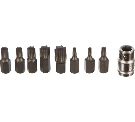 Набор бит Torx, 9 шт. FORCE 3094