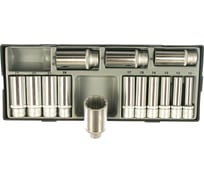 Набор головок длинных 12-гранных, 1/2", 14 шт. FORCE T4143-9