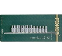 Набор головок Е-профиль 1/4" и 3/8" FORCE 3101