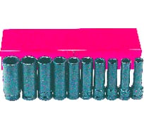 Набор длинных ударных головок дюймовых 1/2", 10 шт. FORCE 4107S