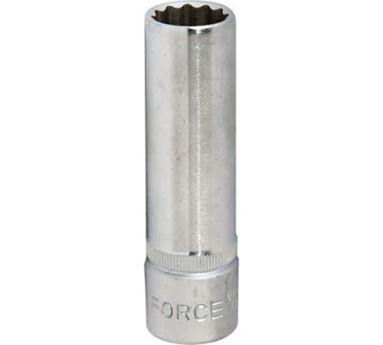 Головка длинная 1/2", 12 гранная, 29 мм в миниблистере с держателем FORCE H5497729 1