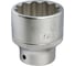 Головка торцевая 3/4", 12 гранная, 21 мм в миниблистере с держателем FORCE H56921 1