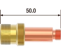 Корпус цанги c газовой линзой (2 шт; 1.6 мм) для FB TIG 17-18-26 FUBAG FB45V25