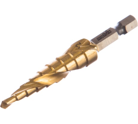 Сверло ступенчатое (4-12 мм; HSS-TiN) MATRIX 72353