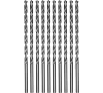 Сверло по металлу удлиненное (10 шт; 5х132х87 мм) MATRIX 715050