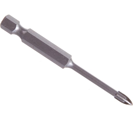 Сверло по стеклу и кафелю ЗУБР Профессионал 4-х резцовый, 4 мм, шестигранный хвостовик 29845-04_z01