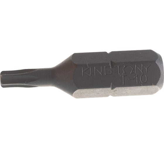 Вставка торцевая TORX с отверстием (T10; 25 мм; 1/4) KING TONY 102510U