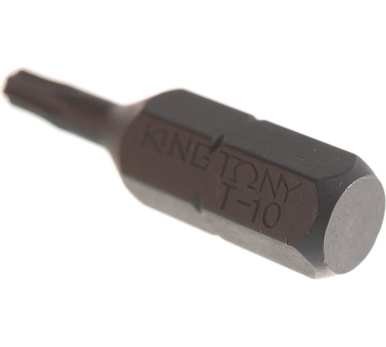 Вставка торцевая TORX с отверстием (T10; 25 мм; 1/4) KING TONY 102510U