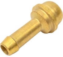 Ниппель ф 6 под гайку М16 (латунь) ПТК 00000037255