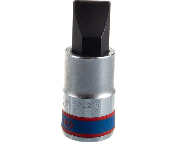 Насадка торцевая Slotted (SL16х2.5 мм; 60 мм; 1/2DR) KING TONY 402216 1