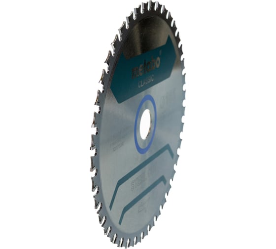 Пильный диск по металлу 165x20 мм, Z40, WZ 4 Metabo SteelCutClassic 628273000