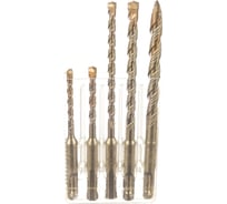 Набор буров SDS-plus, 5 шт. 5.0-6.0x110, 6.0-8.0-10,0х160 мм KEIL TURBOКEIL 1253350510