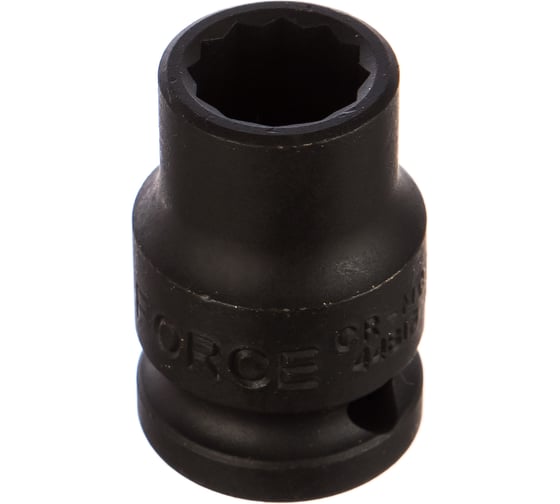 Головка короткая ударная 12-гранная (13 мм; 1/2DR) FORCE 44813