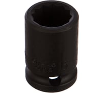 Головка короткая ударная 12-гранная (16 мм; 1/2DR) FORCE 44816