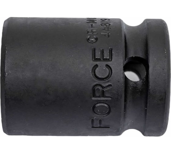 Головка короткая ударная 12-гранная (19 мм; 1/2DR) FORCE 44819