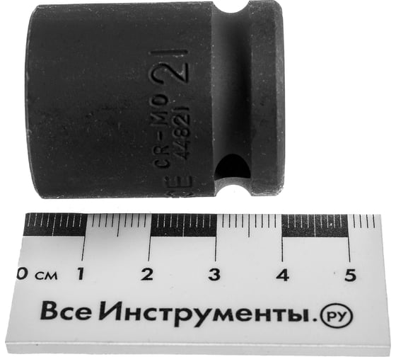 Головка короткая ударная 12-гранная (21 мм; 1/2DR) FORCE 44821