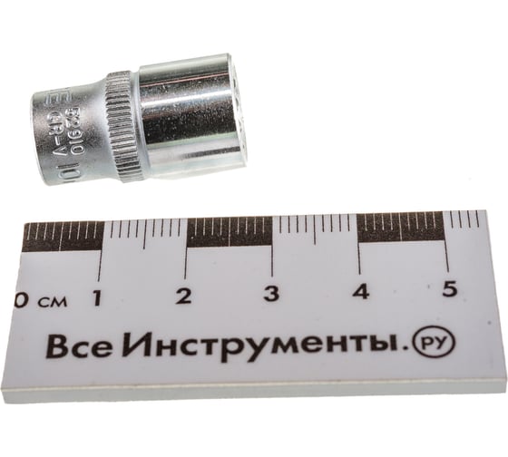 Головка короткая 12-гранная (10 мм; 1/4DR) FORCE 52910