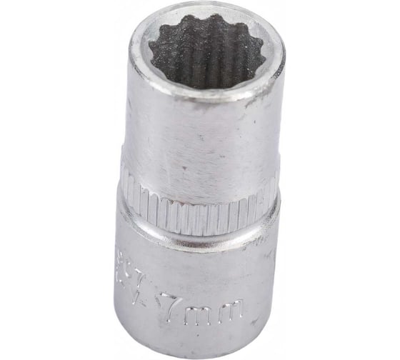 Головка короткая 12-гранная (7 мм; 1/4DR) FORCE 52907