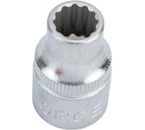 Головка короткая 12-гранная (8 мм; 3/8DR) FORCE 53908