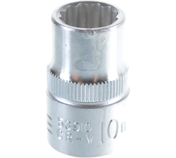 Головка короткая 12-гранная (10 мм; 3/8DR) FORCE 53910