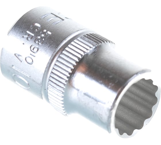 Головка короткая 12-гранная (10 мм; 3/8DR) FORCE 53910
