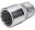 Головка короткая 12-гранная (14 мм; 3/8DR) FORCE 53914 1