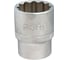 Головка короткая 12-гранная (25 мм; 1/2DR) FORCE 54925 1