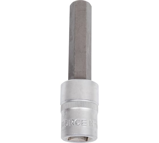 Головка-бита HEX (14 мм; 100 мм; 1/2DR) FORCE 34410014
