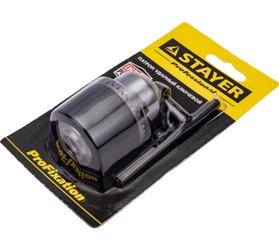 Патрон ударный ключевой  1/2", 1,5-13 мм STAYER 29055-13-1/2
