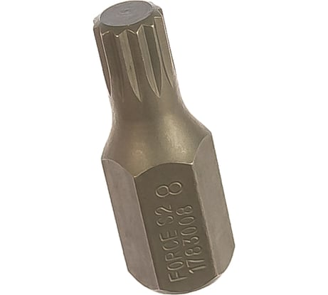 Бита-сплайн (М8; 30 мм; 10 мм) FORCE 1783008