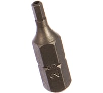 Бита 6-гранная с отверстием (HEX2.5 мм; 25 мм; 1/4) FORCE 124S25025