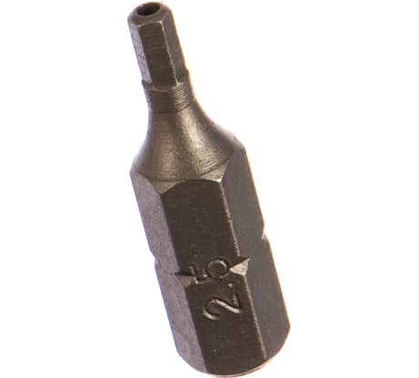 Бита 6-гранная с отверстием (HEX2.5 мм; 25 мм; 1/4) FORCE 124S25025