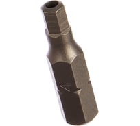 Бита 6-гранная с отверстием (HEX4 мм; 25 мм; 1/4) FORCE 124S2504