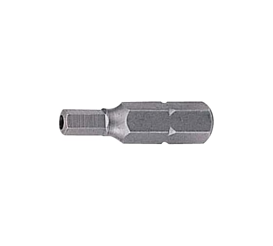 Бита 6-гранная с отверстием (HEX6 мм; 25 мм; 1/4) FORCE 124S2506 1