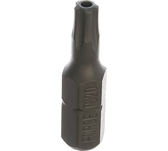 Бита Torx с отверстием 5-ти лучевая (TS20; 25 мм; 1/4) FORCE 12F2520 1
