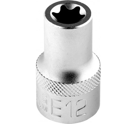 Головка торцевая 1/2", Е12, CrV STELS 13870