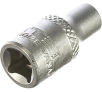 Головка торцевая 1/4", Е6, CrV STELS 13865