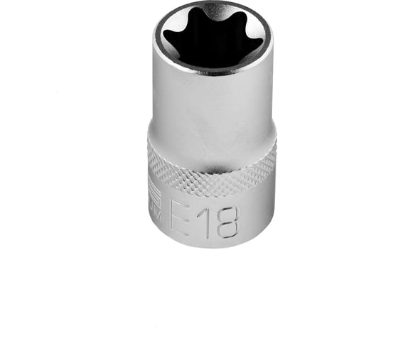 Головка торцевая 1/2", Е18, CrV STELS 13873 1